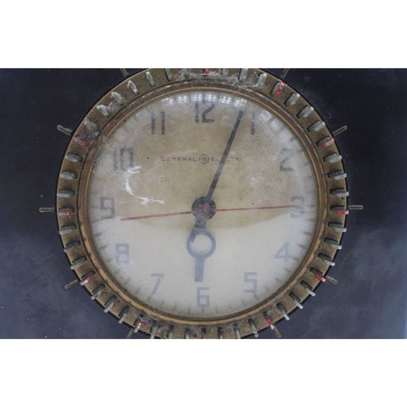 Vtg 1939 General Electric Household Timer & Clock Model 8H58 Tested Works - Picture 10 of 12